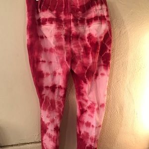 Inc tie dye capri pants